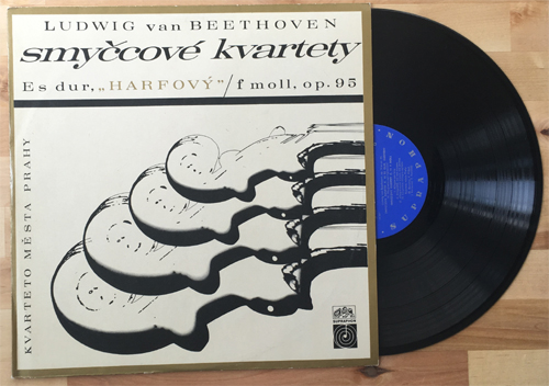 Ludwig van Beethoven - Smyčcové kvartety č. 10 a č. 11 (LP)