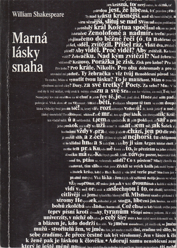Shakespeare - Marná lásky snaha (Program k premiéře MdB)