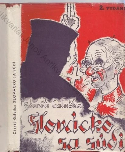 Galuška - Slovácko sa súdí (ZDENĚK GALUŠKA - PODPIS AUTORA)