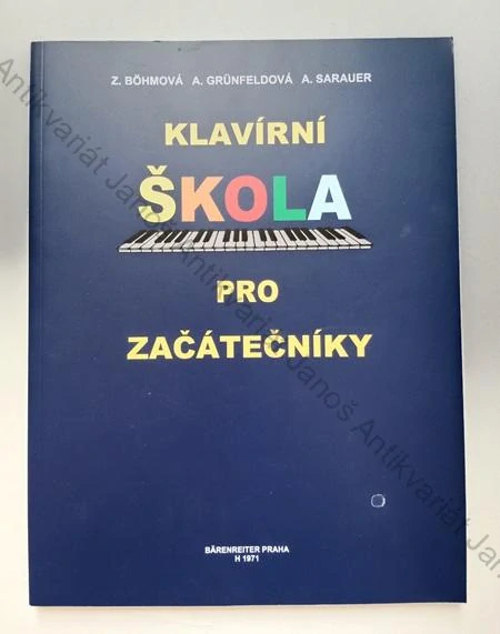 Böhmová - Klavírní škola pro začátečníky