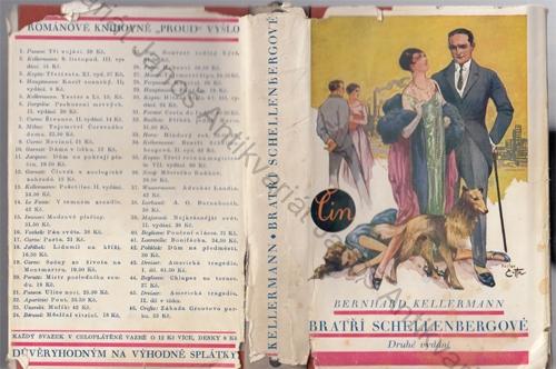 Kellermann - Bratří Schellenbergové vč. papír. pouzdra (PŮVODNÍ OBÁLKA - JOSEF ČAPEK)