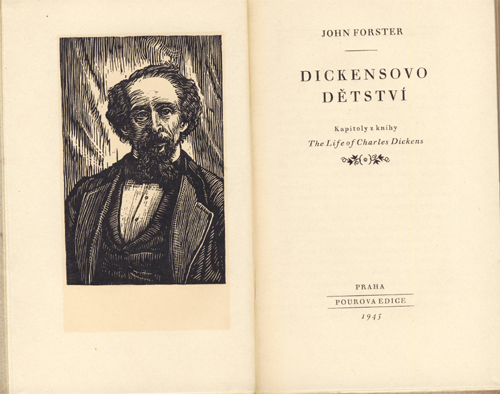 Forster - Dickensovo dětství vč. podpisu TIMOTHEA VODIČKY