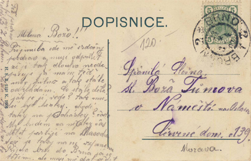 Brno - Hotel "Slávia" a Besední dům