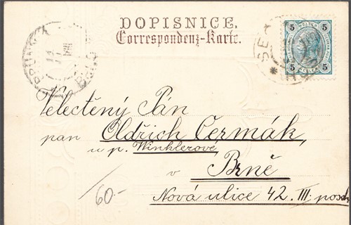 Dopisnice - Oznámení