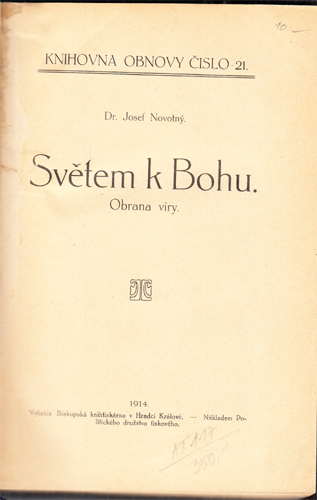 Novotný - Světem k bohu