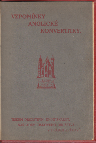 Vzpomínky anglické konvertilky