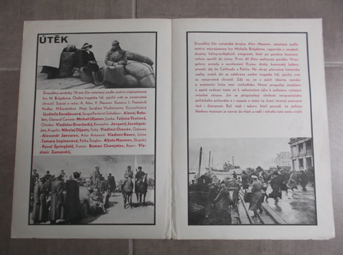 Útěk (rozkládací plakát)