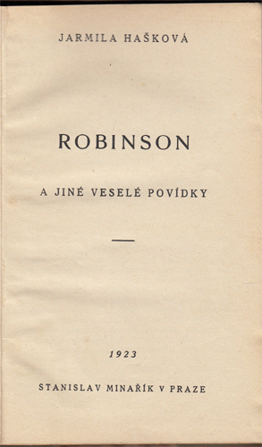 Hašková - Robinson a jiné veselé povídky