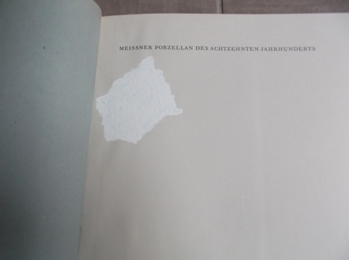 Meissner porzellan des achtzehten jahrhunderts 1710 - 1750