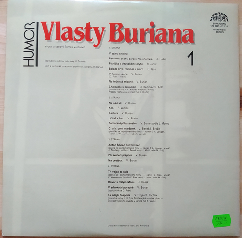 Humor Vlasty Buriana 1 (2 LP)