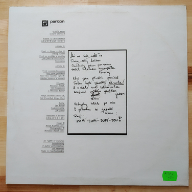 Šimek, Grossmann - Návštěvní den 2 (LP)