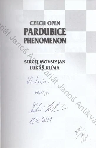 Movsesjan, Klíma - Pardubice Phenomenon vč. PODPISU Lukáše Klímy
