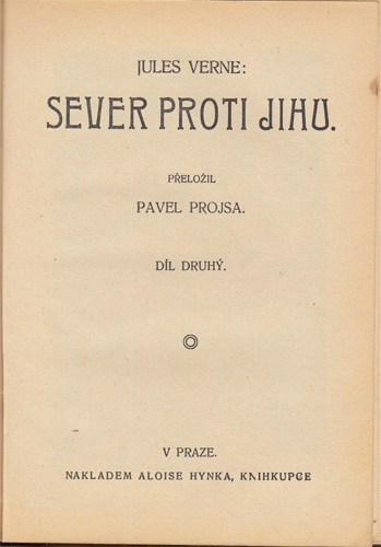 Verne - Sever proti jihu (2 svázané díly)