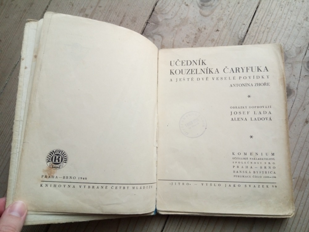 Zhoř - Učedník kouzelníka Čaryfuka a ještě dvě veselé povídky