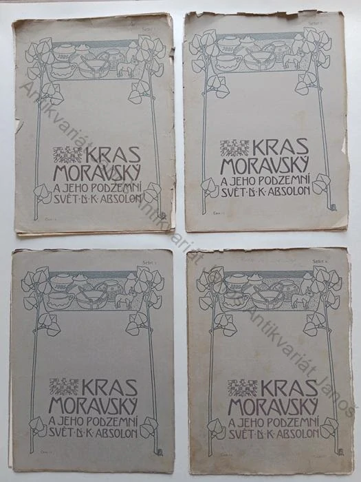 Absolon - Kras Moravský a jeho podzemní svět (1. díl) !!! 1. vydání !!!
