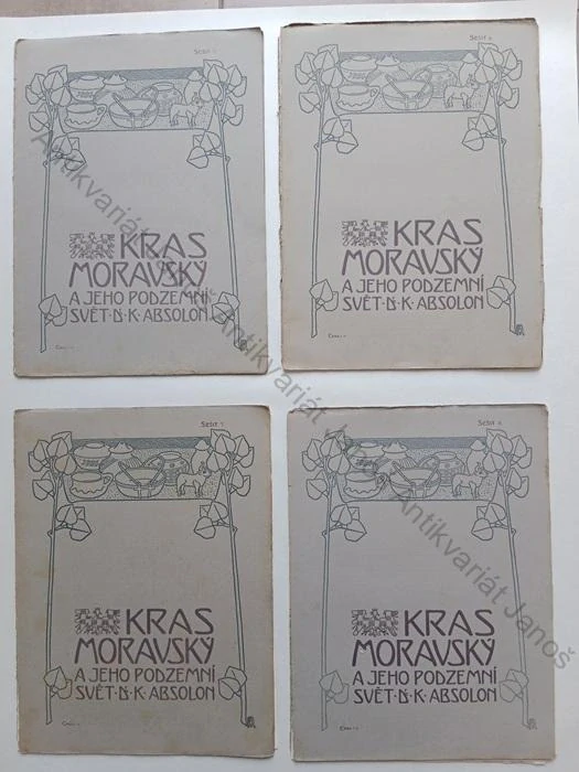 Absolon - Kras Moravský a jeho podzemní svět (1. díl) !!! 1. vydání !!!