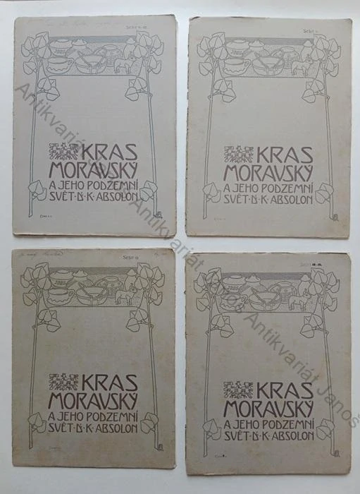 Absolon - Kras Moravský a jeho podzemní svět (1. díl) !!! 1. vydání !!!