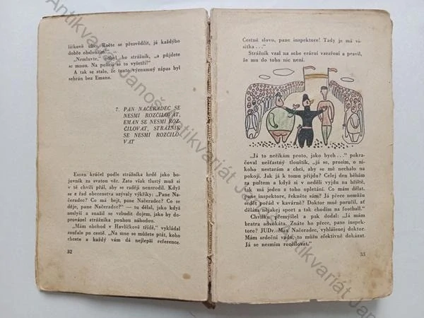 Poláček - Muži v offsidu (KAREL POLÁČEK - PODPIS AUTORA)