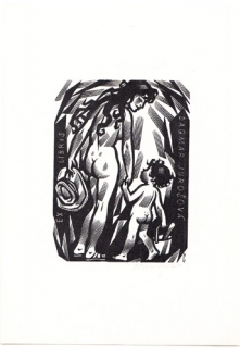 Vojtěch Cinybulk - Ex libris Dagmar Jurošová
