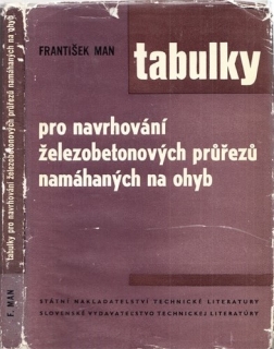 Tabulky pro navrhování železobetonových průřezů namáhaných na ohyb