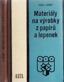 Materiály na výrobky z papíru a lepenek