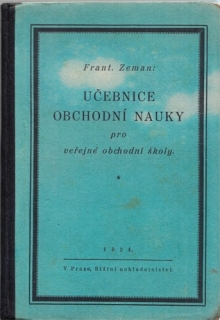 Učebnice obchodní nauky pro veřejné obchodní školy