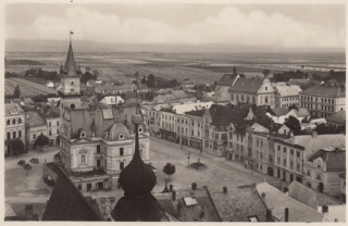 Uničov - Pohled z kostelské věže