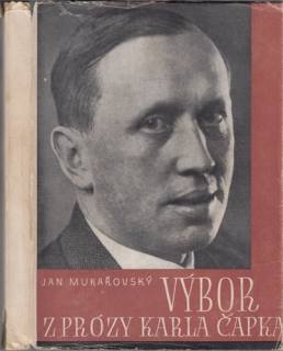 Mukařovský - Výbor z prózy Karla Čapka