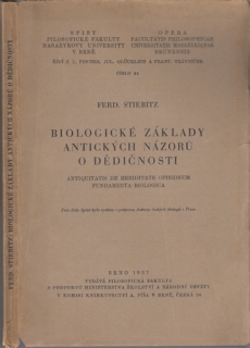 Stiebitz - Biologické základy antických názorů o dědičnosti