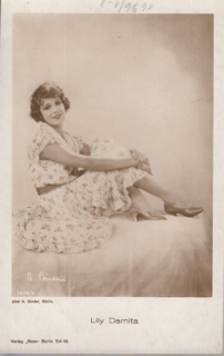 Lily Damita (Lili Damita) - Herečka, tanečnice a zpěvačka
