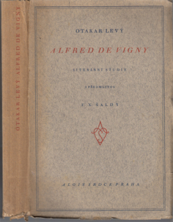 Levý - Alfred de Vigny: Literární studie