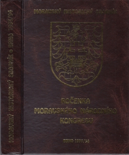 Moravský historický sborník - Ročenka moravského národního kongresu (Brno 1993/94)