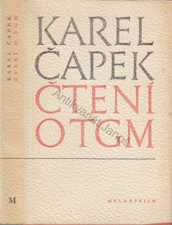Čapek - Čtení o TGM