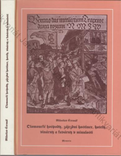 Čermák - Olomoucké hospody, zájezdní hostince, hotely, vinárny a kavárny v minulosti
