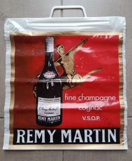 Cognac REMY MARTIN (červená) - TUZEX taška originál (NENOŠENÁ)