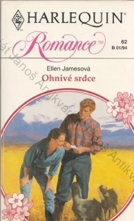 HARLEQUIN Romance (č. 62): Ohnivé srdce
