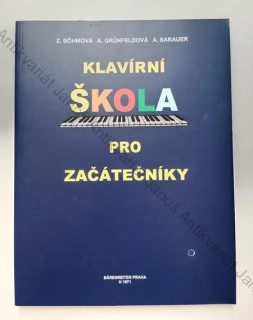 Böhmová - Klavírní škola pro začátečníky