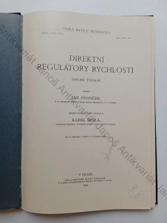 Zvoníček - Direktní regulátory rychlosti